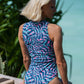 Mermaid Craze Sleeveless Rash Guard